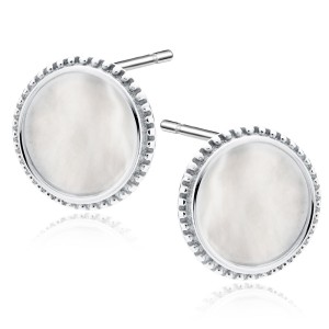 Cercei argint cu Mother of Pearl DiAmanti Z2137ER-DIA (Argint 925‰ 2 g.)